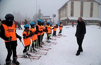 Geleceğin kayakçıları, Ilgaz Dağı'nda yetiştiriliyor