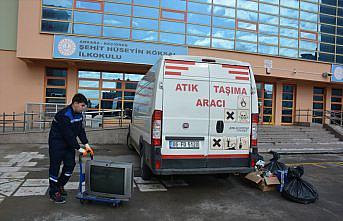 Keçiören’deki okullar elektronik atık toplamak için yarışıyor