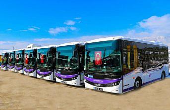 Safranbolu'da 7 yeni halk otobüsü sefere başladı