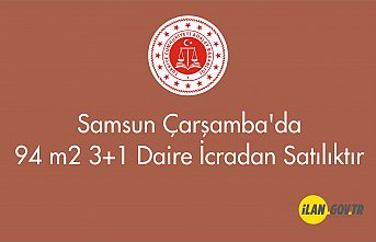 Samsun Çarşamba'da icradan satılık daire