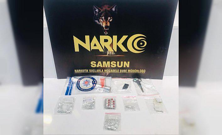 Samsun'da uyuşturucu operasyonunda 2 şüpheli yakalandı