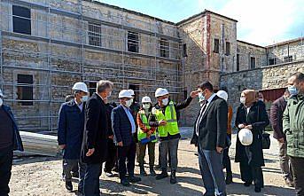 Tarihi Sinop Cezaevi ve Müzesi'nde restorasyon çalışmaları sürüyor