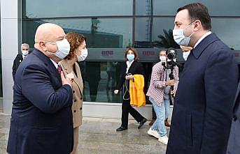 TAV'ın işlettiği Batum Uluslararası Havalimanı'nın yenilenen terminali hizmete açıldı