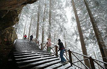 Trabzon'un yüksek kesimleri beyaza büründü