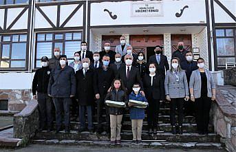 Vali Çakır Abana'da ziyaretlerde bulundu