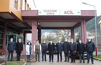 AK Parti Bartın Milletvekili Tunç, Ulus'ta temaslarda bulundu