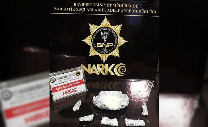 Bayburt'ta uyuşturucu operasyonunda bir kişi tutuklandı