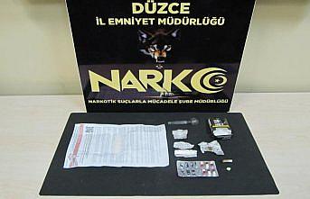 Düzce'de uyuşturucu operasyonunda yakalanan 2 kişi tutuklandı