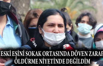 Eski eşini sokak ortasında döven Zarap: Öldürme niyetinde değildim