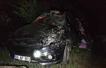 Giresun'da otomobil uçuruma devrildi: 1 ölü, 2 yaralı