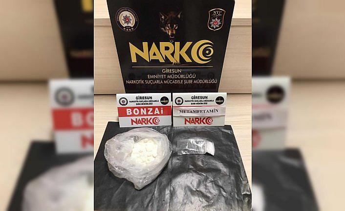 Giresun'da uyuşturucu operasyonunda yakalanan kadın tutuklandı