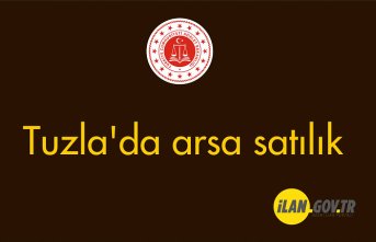 İstanbul Tuzla'da arsa mahkemeden satılıktır