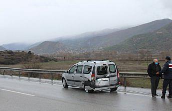 Kastamonu'da 7 aracın karıştığı trafik kazasında 1 kişi yaralandı