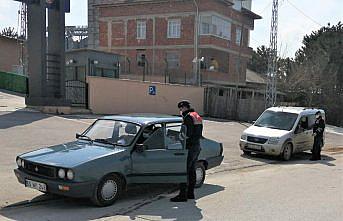 Kava'ta jandarmadan Kovid-19 denetimi