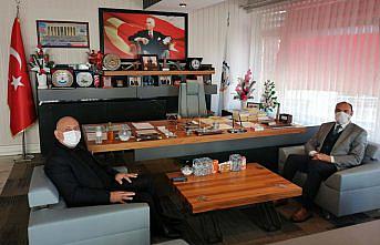 Kaymakam Demirkale'den Merzifon TSO'ya ziyaret