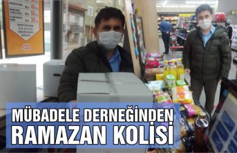MÜBADELE DERNEĞİNDEN RAMAZAN KOLİSİ