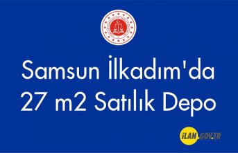 Samsun İlkadım'da 27 m2 depo Satılık