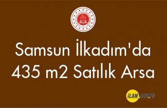 Samsun İlkadım'da 435 m2 arsa  satılıktır