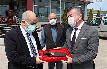 Samsun Valisi Dağlı Havza'da Kovid-19 değerlendirme toplantısına katıldı