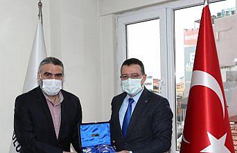 Trabzon Sağlık Müdürü Usta'dan, AA Trabzon Bölge Müdürlüğü'ne ziyaret