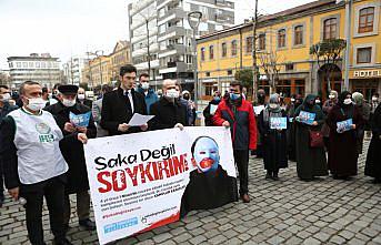 Trabzon'da İHH Derneği üyeleri, Çin'in Uygur Türklerine yönelik politikasını kınadı