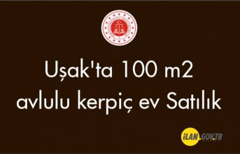 Uşak'ta 100 m² avlulu kerpiç ev ve eklentileri satılıktır