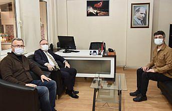 Vali Tutulmaz'dan AA Zonguldak Bürosuna ziyaret