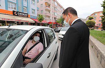 Amasya Valisi Mustafa Masatlı, tam kapanma tedbirlerini denetledi