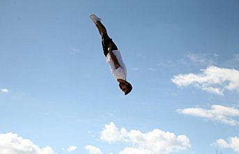 Atatürk'ü temsil eden bayrak Samsun'da karaya çıkarıldı