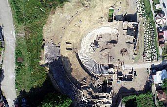 Düzce'deki antik kent kazı çalışmalarıyla gün yüzüne çıkarılıyor