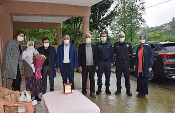 Espiye Kaymakamı Tengir, şehit annelerini ziyaret etti