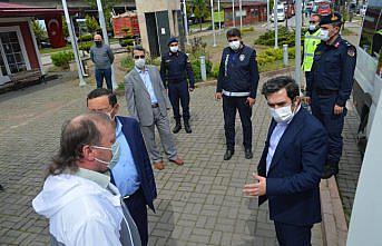 Espiye'de Kovid-19 denetimleri sürüyor