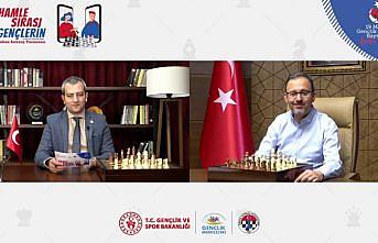 Gençler Arası Satranç Turnuvası çevrim içi düzenlendi