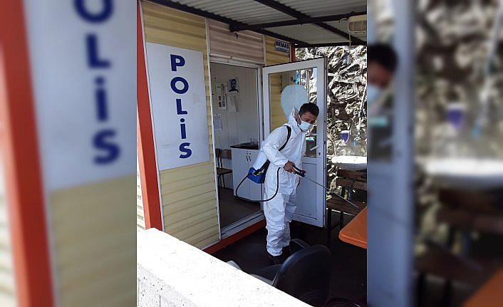 Giresun Belediyesi dezenfekte çalışmalarını sürdürüyor