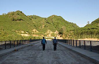 Giresun'da Gürağaç Köprüsü'nün yapımı tamamlandı