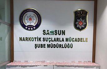 GÜNCELLEME - Samsun'da 7 bin 252 kapsül sentetik hap ele geçirildi