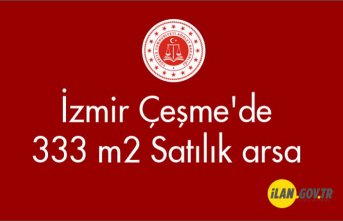 İzmir Çeşme'de 333 m² arsa satılıktır
