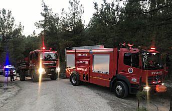 Karabük'te çıkan orman yangını söndürüldü