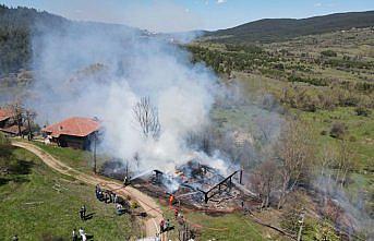Kastamonu'da evinde yangın çıkan engelli kişi hayatını kaybetti