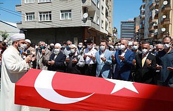 Rize'de trafik kazasında hayatını kaybeden 15 Temmuz gazisi son yolculuğuna uğurlandı