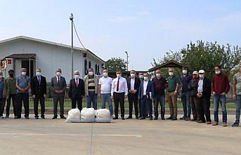 Samsun Tarım Müdürlüğünden kıyı balıkçılarına ağ desteği