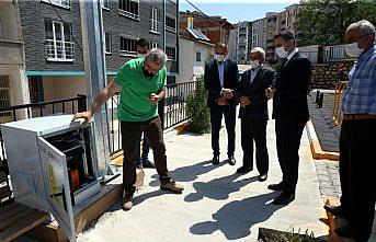 Tokat'taki parklara güvenlik kamerası yerleştiriliyor