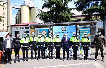 Trabzon Valisi Ustaoğlu, polis noktasında denetim yaptı
