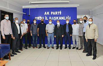 AK Parti Erzurum Milletvekili Akdağ'dan AK Parti Ordu İl Başkanlığına ziyaret