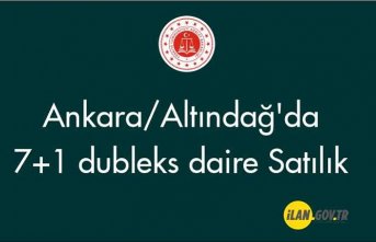 Ankara/Altındağ'da 7+1 dubleks daire Satılık
