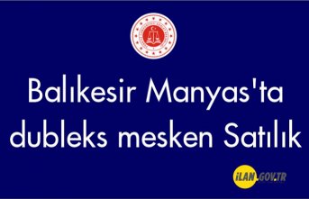 Balıkesir Manyas'ta dubleks mesken Satılık