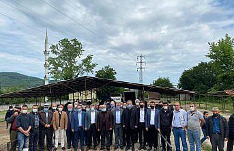 Bartın'da kurayla 19 damızlık manda dağıtıldı