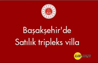 Başakşehir'de tripleks villa Satılık