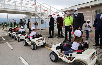 Bolu'da çocuklara eğitim parkında 