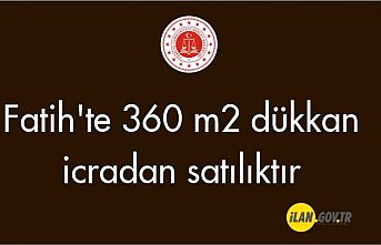 Fatih'te 360 m² dükkan Satılık